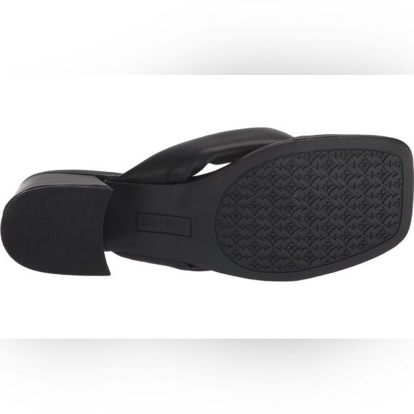ESPRIT Size 6.5 chunky wheel sandals black.  NWT - Picture 5 of 9